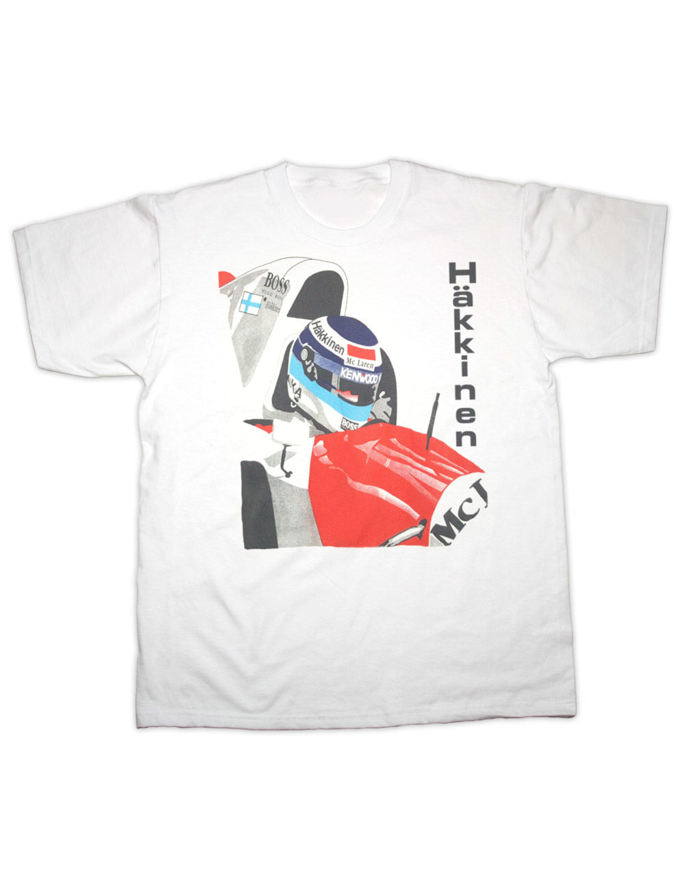 T-shirt Potenza Bridgeston Mika Häkkinen Formula F1 T-shirt Potenza Bridgeston Mika Häkkinen Formula F1