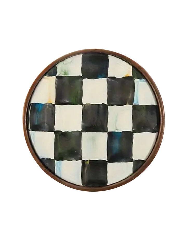 Set of 6 Chequered Flag Coasters