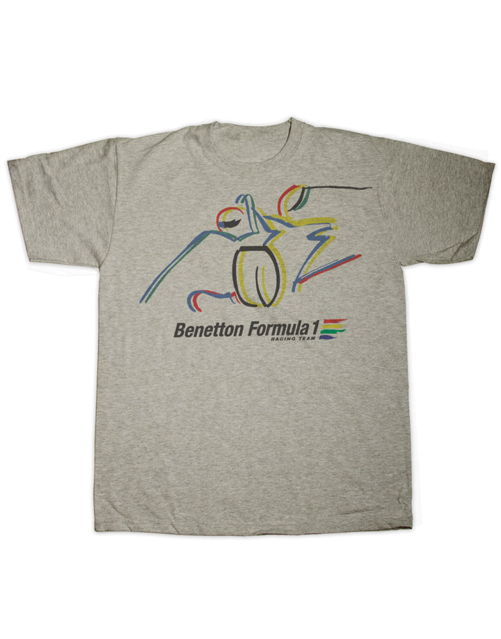 Benetton F1 Racing Team Sketch T Shirt