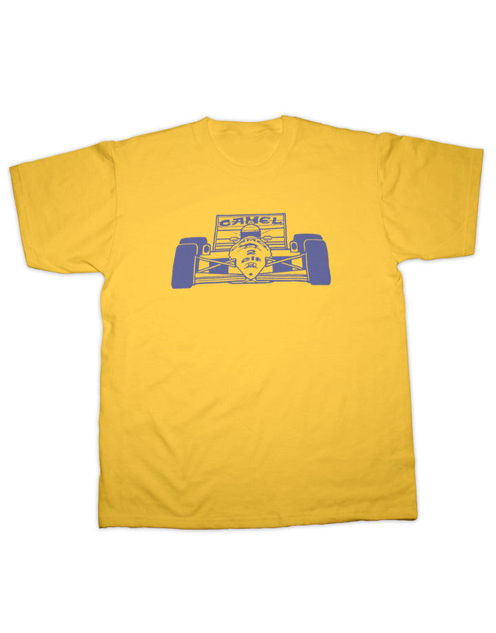 Camel F1 Racing Team T Shirt - Gold - Large