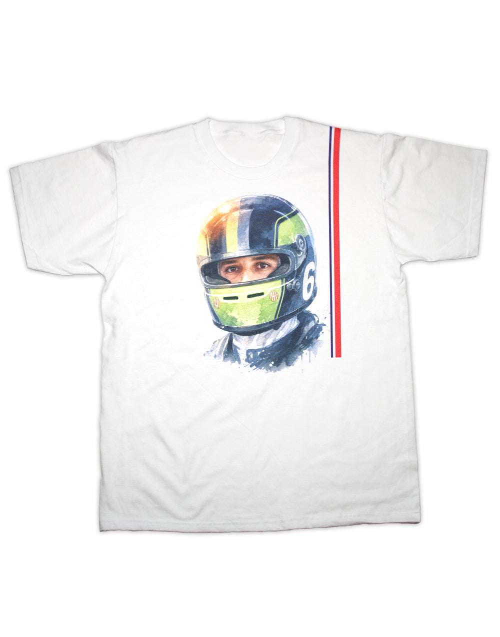 Isack Hadjar Vintage 6 Print T Shirt