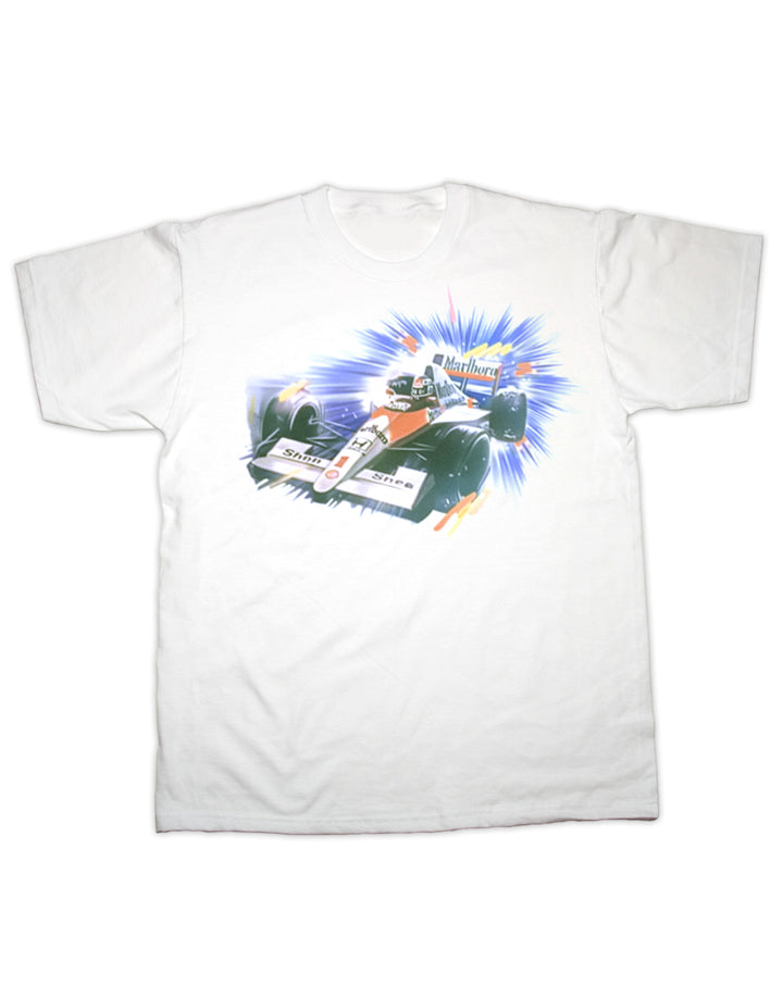 Marlboro Racing Zoom Print T Shirt