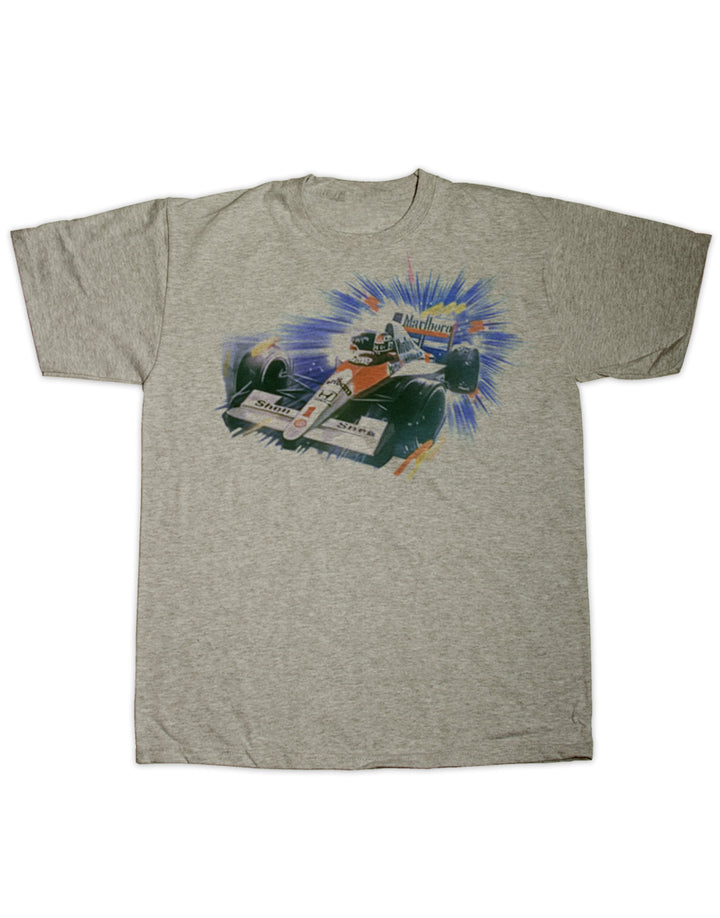 Marlboro Racing Zoom Print T Shirt