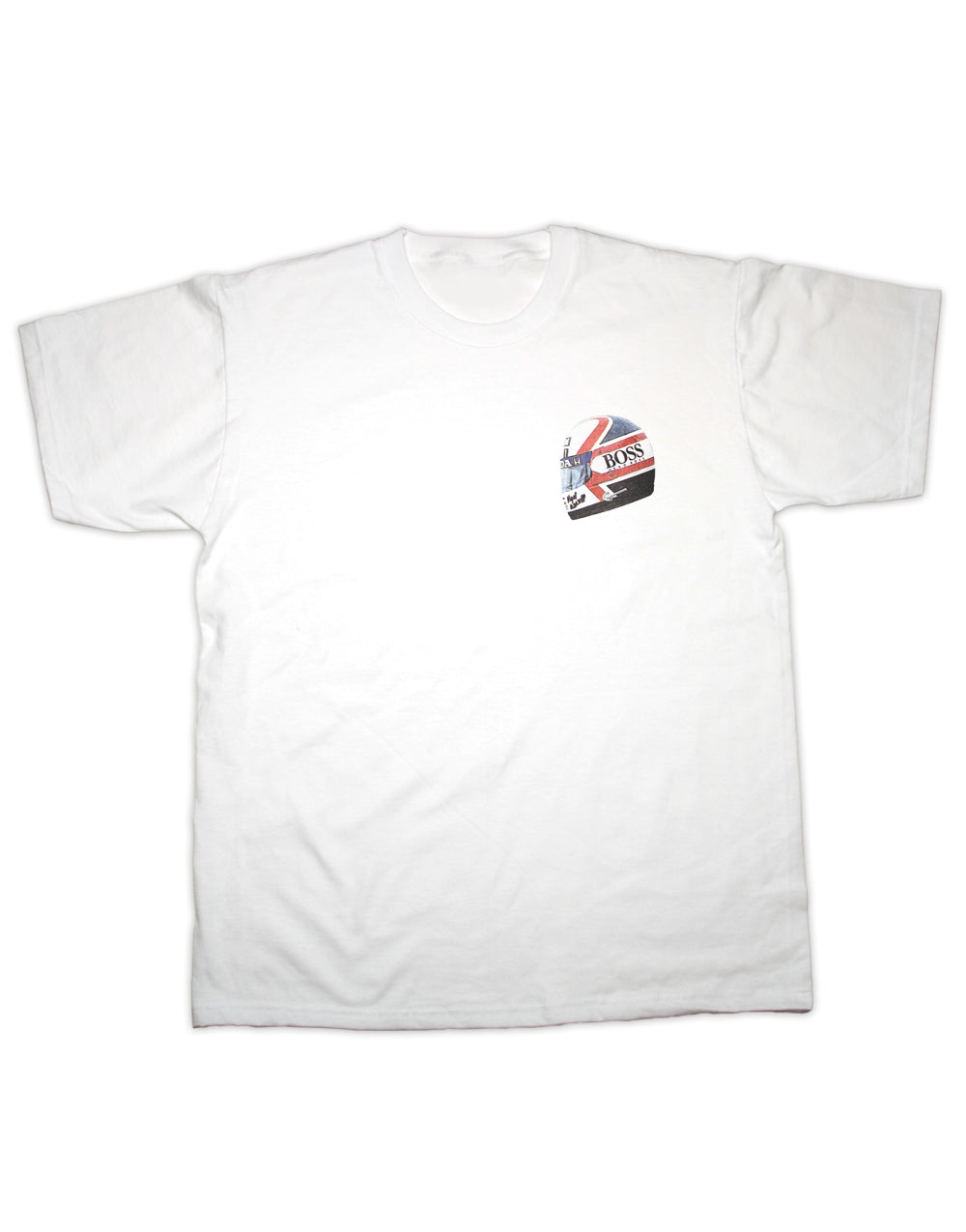 Mansell Race Helmet Print T Shirt