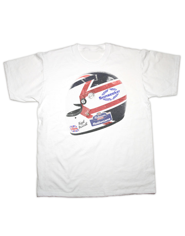 Mansell Drivers Helmet T Shirt