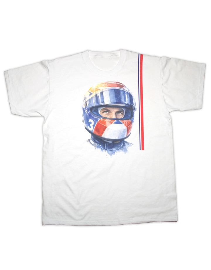 Max Verstappen Vintage 3 Print T Shirt