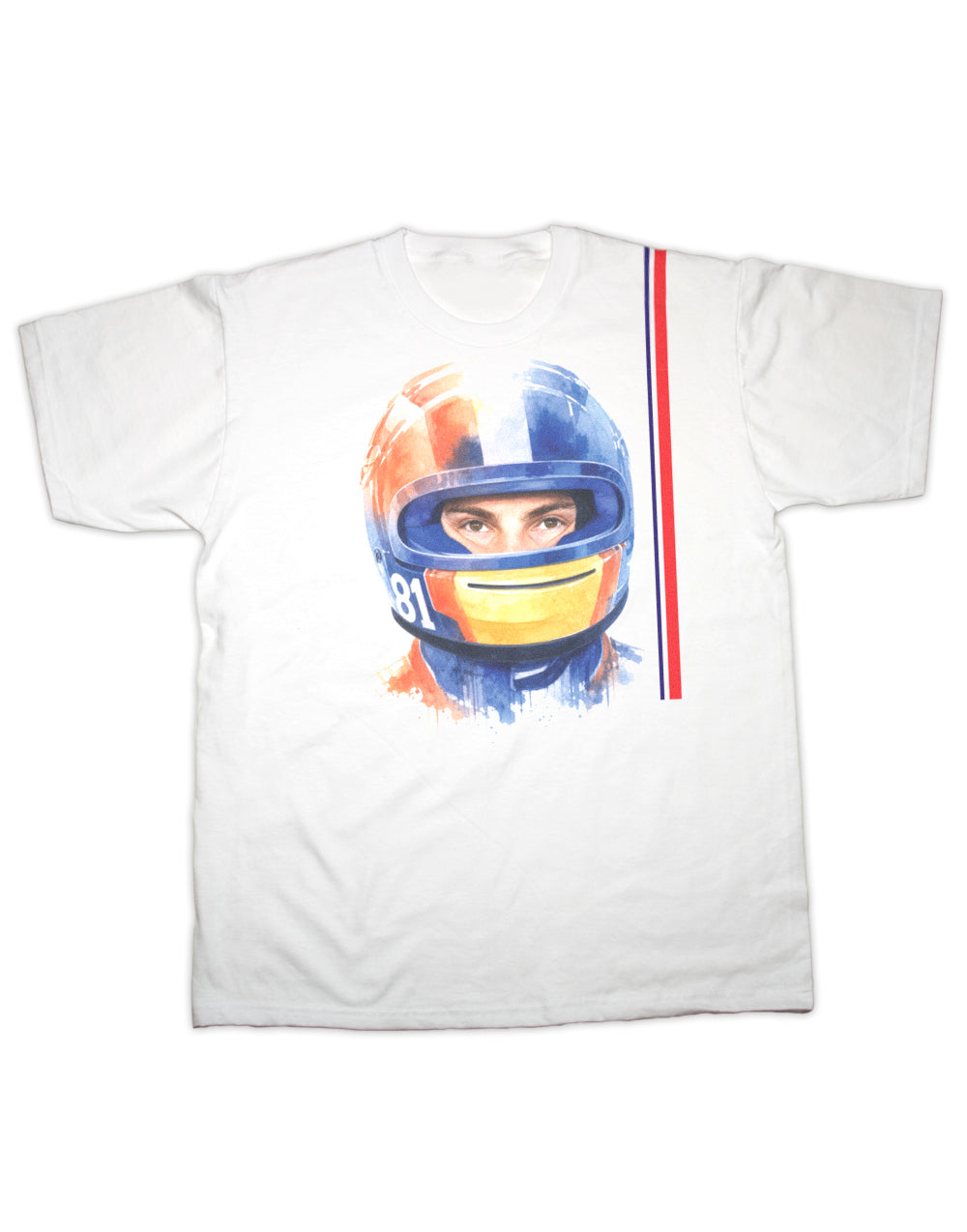 Oscar Piastri Vintage 81 Print T Shirt