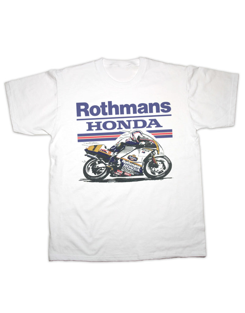 Rothmans Honda T Shirt - Classic Vintage Motor Racing | Hotfuel