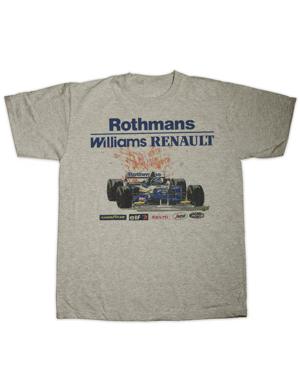 Rothmans Williams Renault T Shirt - Vintage Vintage Formula 1