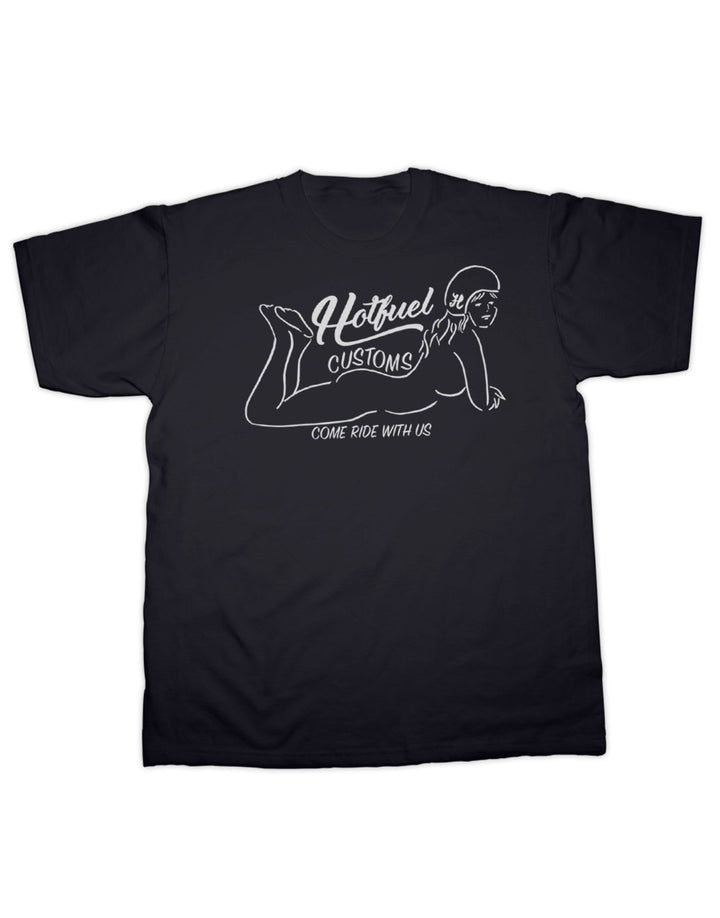 Hotfuel Customs Come Ride T Shirt