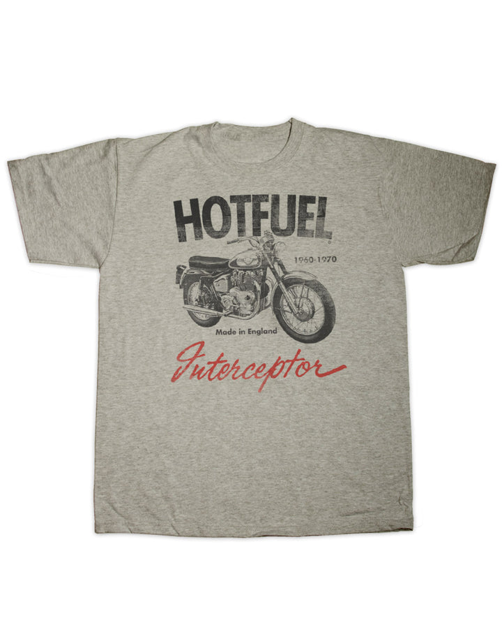Hotfuel Interceptor Motorcycle T Shirt
