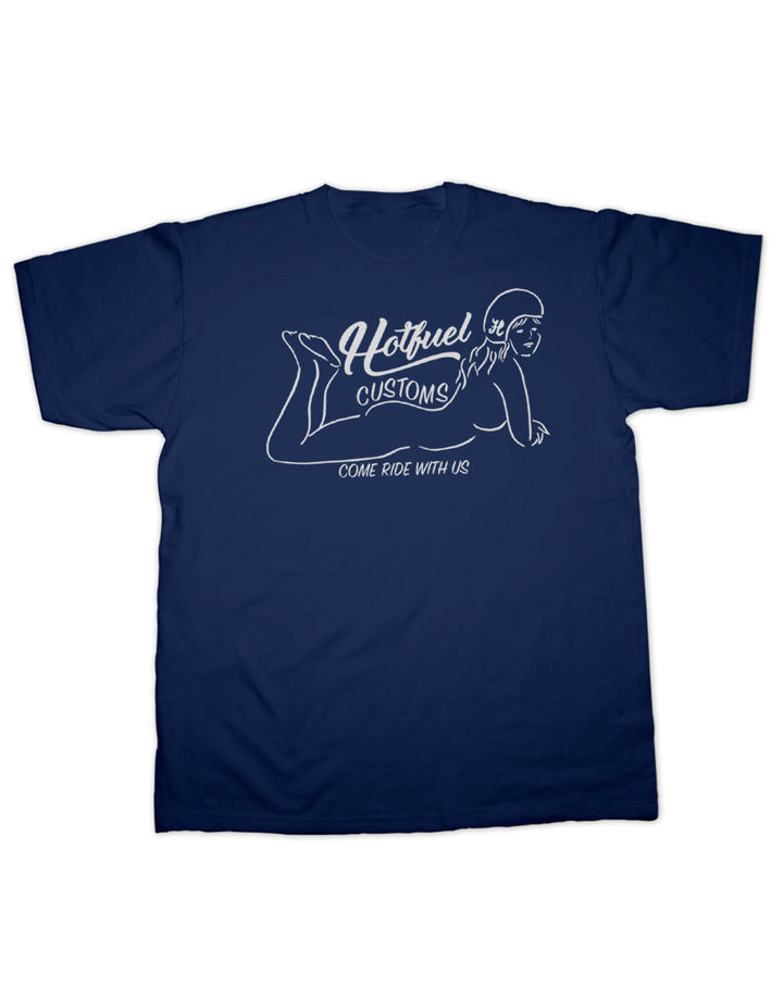 Hotfuel Customs Come Ride T Shirt